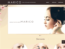 Tablet Screenshot of marico.asia