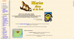 Desktop Screenshot of marico.co.za